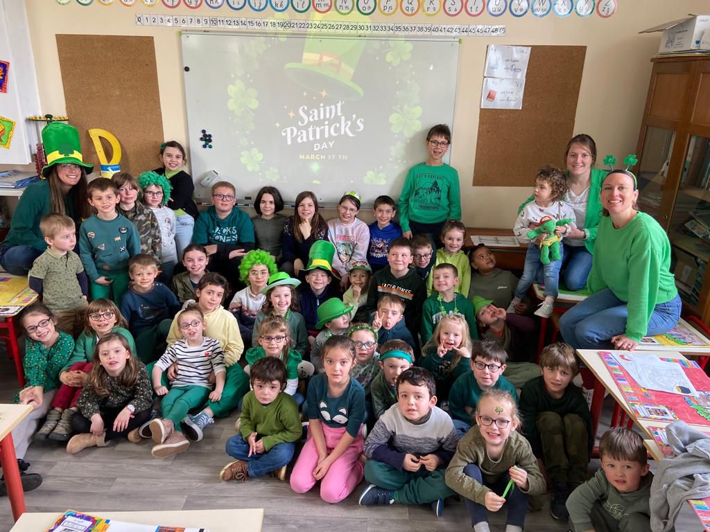 Le RPI fête la Saint-Patrick !