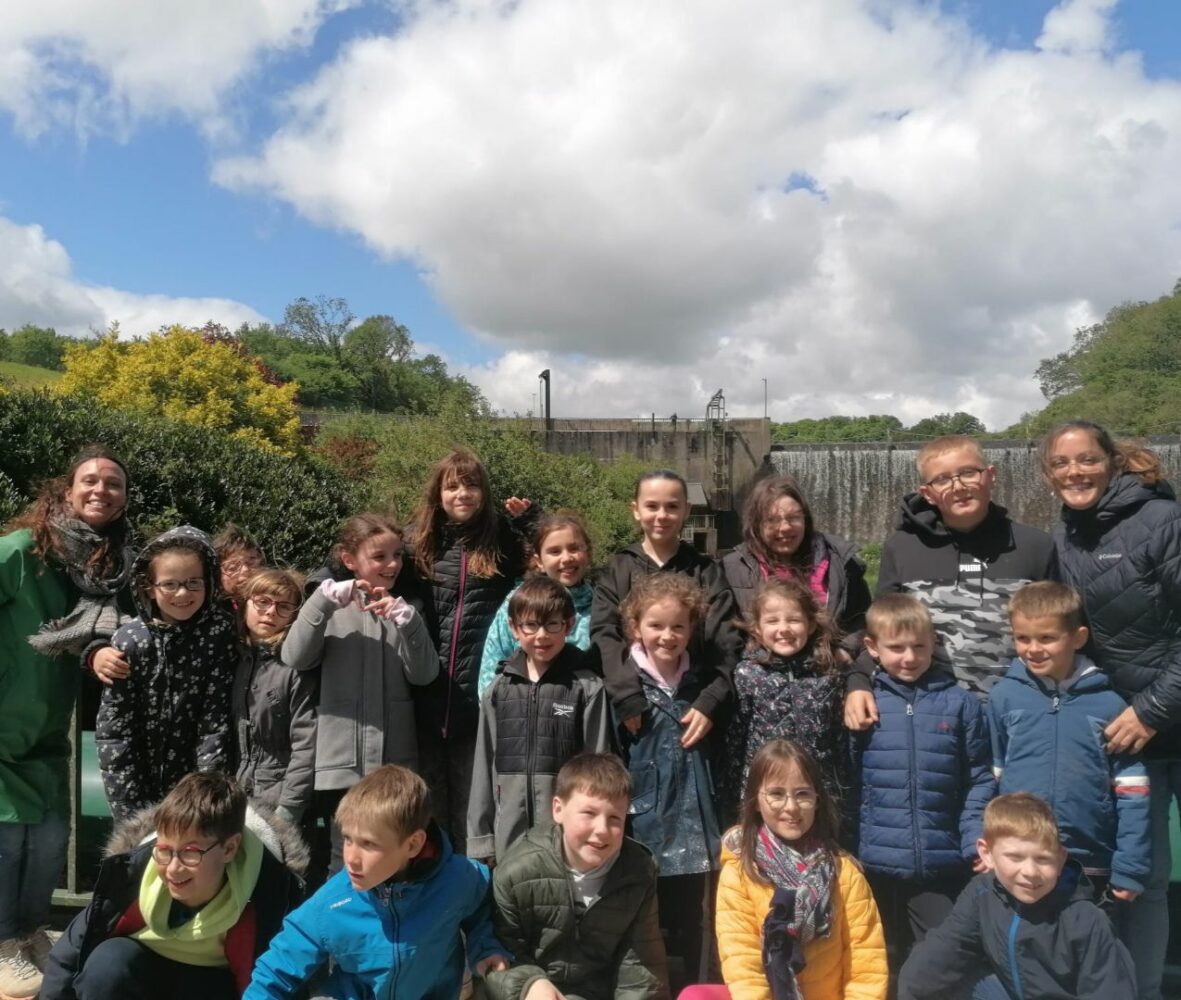 Le barrage et l’usine de Kerné-Uhel – du CP au CM2