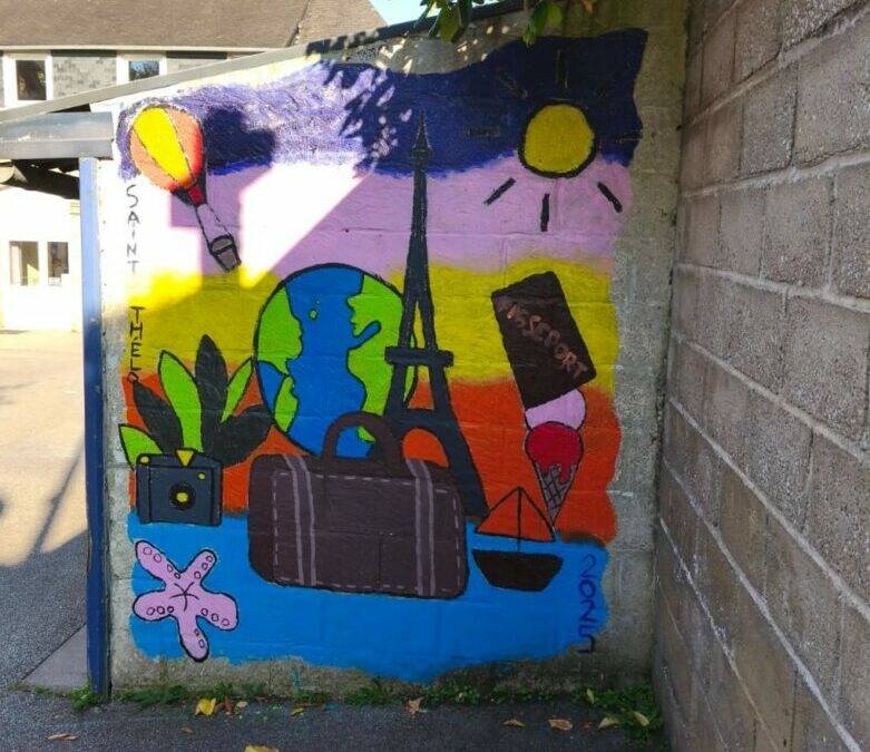 Fresque murale : le tour du monde des cultures