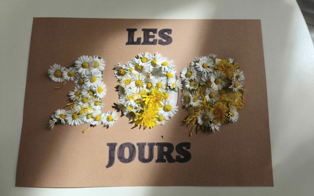 Les 100 jours d&rsquo;école 💯